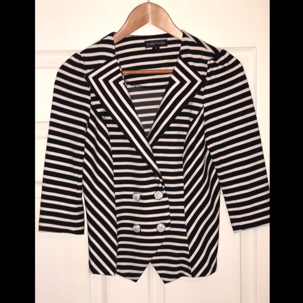 Striped Blazer